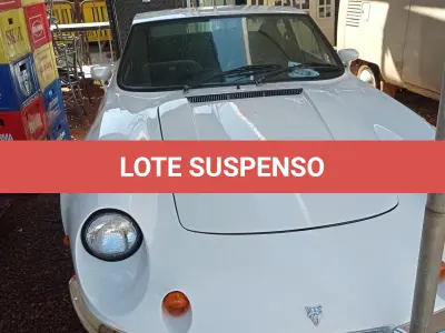 LOTE 536 - 01 VW /PUMA GTE A GASOLINA NA COR BRANCA; ANO 1978. (NO ESTADO, LEILÃO NÃO TEM GARANTIA E NEM DEVOLUÇÃO, SUJEITO A POSSÍVEIS AVARIAS VISÍVEIS/OCULTAS E/OU AUSÊNCIA DE COMPONENTES).