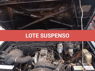 LOTE 472 - 01 MITSUBISHI L200 4X2, ANO 95/95, DIESEL CABINE DUOLA, COR PRETA, BUG-XXXX, (NO ESTADO) (FAZER 2 TRANSFERÊNCIA )(DÉBITOS ANTERIORES POR RESPONSABILIDADE DO ARREMATANTE)