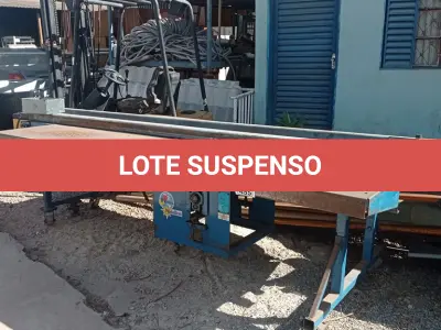 LOTE 652 - 01 PRANCHA DE FERRO COM ESTEIRA. (NO ESTADO, LEILÃO NÃO TEM GARANTIA E NEM DEVOLUÇÃO, SUJEITO A POSSÍVEIS AVARIAS VISÍVEIS/OCULTAS E/OU AUSÊNCIA DE COMPONENTES).