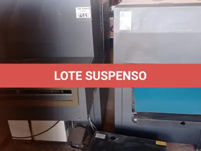 LOTE 655 - 01 MAQUINÁRIO GRÁFICO. (NO ESTADO, LEILÃO NÃO TEM GARANTIA E NEM DEVOLUÇÃO, SUJEITO A POSSÍVEIS AVARIAS VISÍVEIS/OCULTAS E/OU AUSÊNCIA DE COMPONENTES).