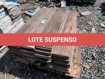 LOTE 338 - 01 LOTE COM RODAPÉS AMADEIRADOS (NO ESTADO)