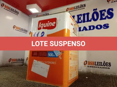 LOTE 118 - 01 LATA DE TINTA IQUINE 18L. (NO ESTADO, NÃO SABEMOS SE FUNCIONA. LEILÃO NÃO TEM GARANTIA E NEM DEVOLUÇÃO).