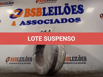 LOTE 014 - 01 ROLO DE CABO FLEXÍVEL 100M 1X4MM COR CINZA STAR BRAZIL COM SELO INMETRO. (NOVO). (NO ESTADO, NÃO SABEMOS SE FUNCIONA. LEILÃO NÃO TEM GARANTIA E NEM DEVOLUÇÃO).