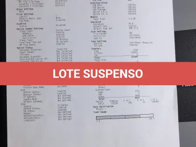 LOTE 013 - 01 MULTIFUNCIONAL MONO LASER_KYOCERA TASKALFA 5002I + GRAMPEADOR 50 FLS + GABINETE COM RODAS ; 03 MULTIFUNCIONAL MONO LASER_KYOCERA TASKALFA 3010I + GRAMPEADOR 50 FLS + GABINETE COM RODAS (NO ESTADO)
