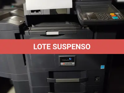 LOTE 013 - 01 MULTIFUNCIONAL MONO LASER_KYOCERA TASKALFA 5002I + GRAMPEADOR 50 FLS + GABINETE COM RODAS ; 03 MULTIFUNCIONAL MONO LASER_KYOCERA TASKALFA 3010I + GRAMPEADOR 50 FLS + GABINETE COM RODAS (NO ESTADO)