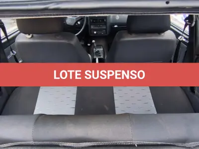 LOTE 003 - 01 VW GOL CL Á GASOLINA; ANO 1994 NA COR AZUL. (NO ESTADO)