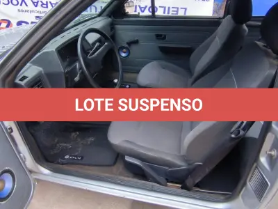 LOTE 003 - 01 VW GOL CL Á GASOLINA; ANO 1994 NA COR AZUL. (NO ESTADO)
