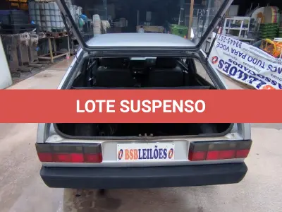 LOTE 003 - 01 VW GOL CL Á GASOLINA; ANO 1994 NA COR AZUL. (NO ESTADO)