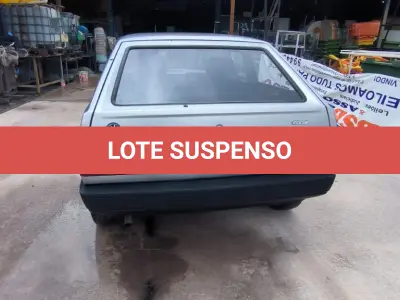 LOTE 003 - 01 VW GOL CL Á GASOLINA; ANO 1994 NA COR AZUL. (NO ESTADO)