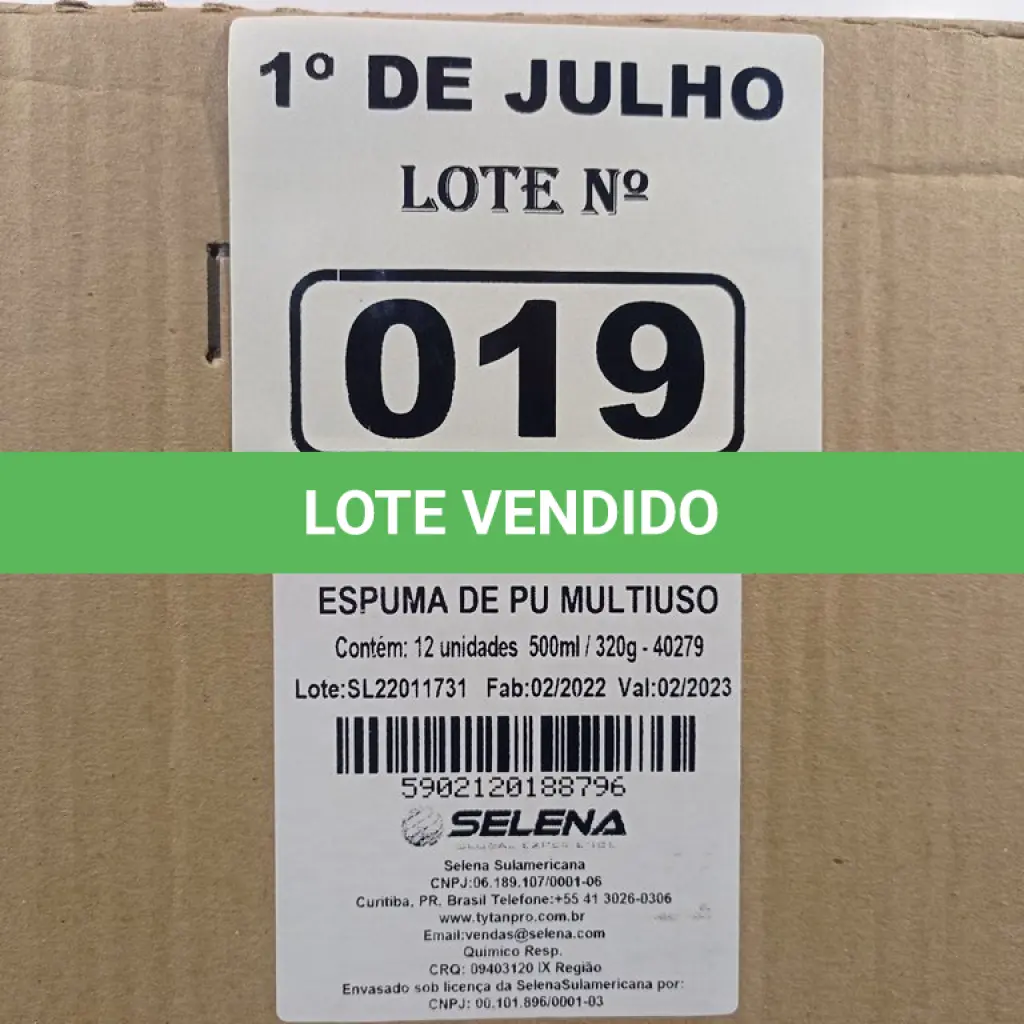 LOTE 019