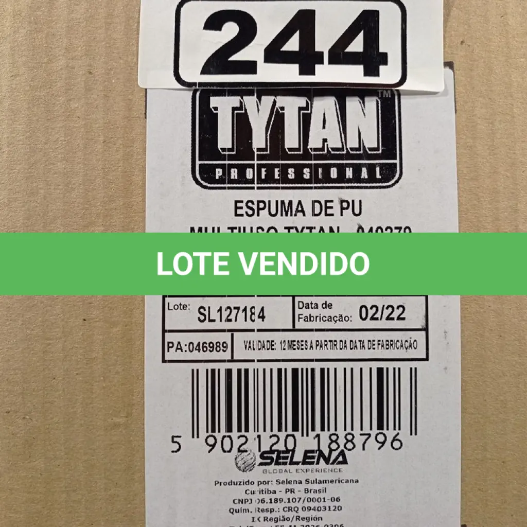 LOTE 244