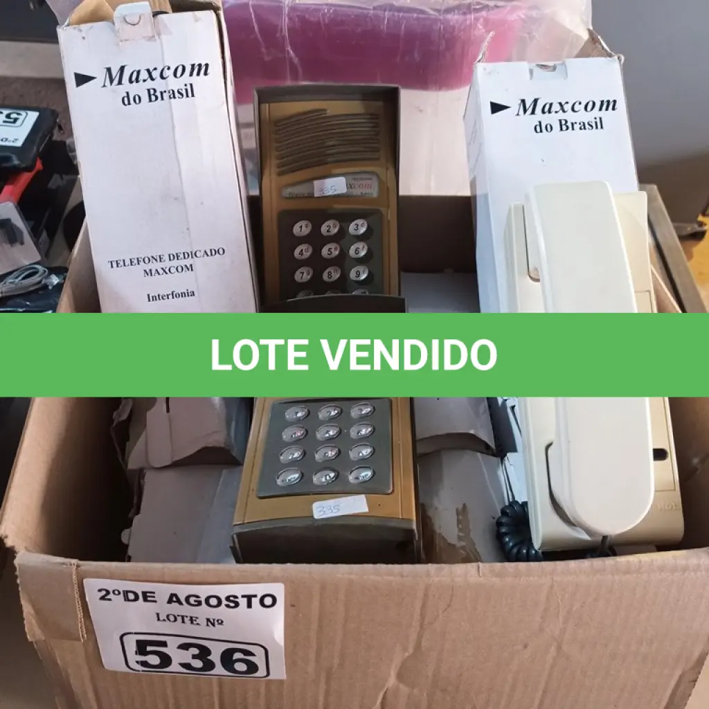 LOTE 536