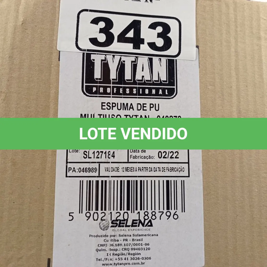 LOTE 343