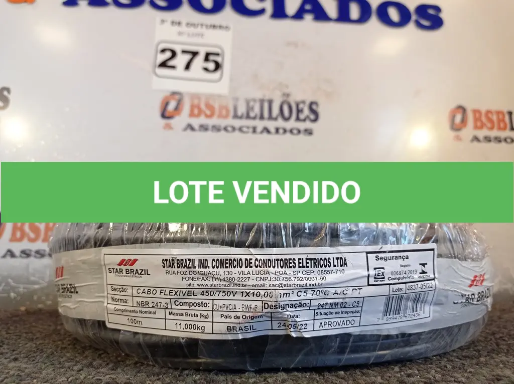 LOTE 275
