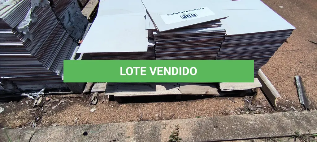 LOTE 289
