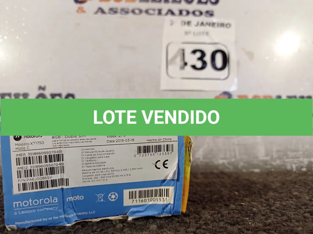 LOTE 430