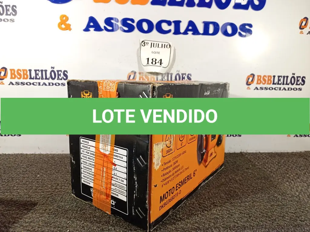LOTE 184