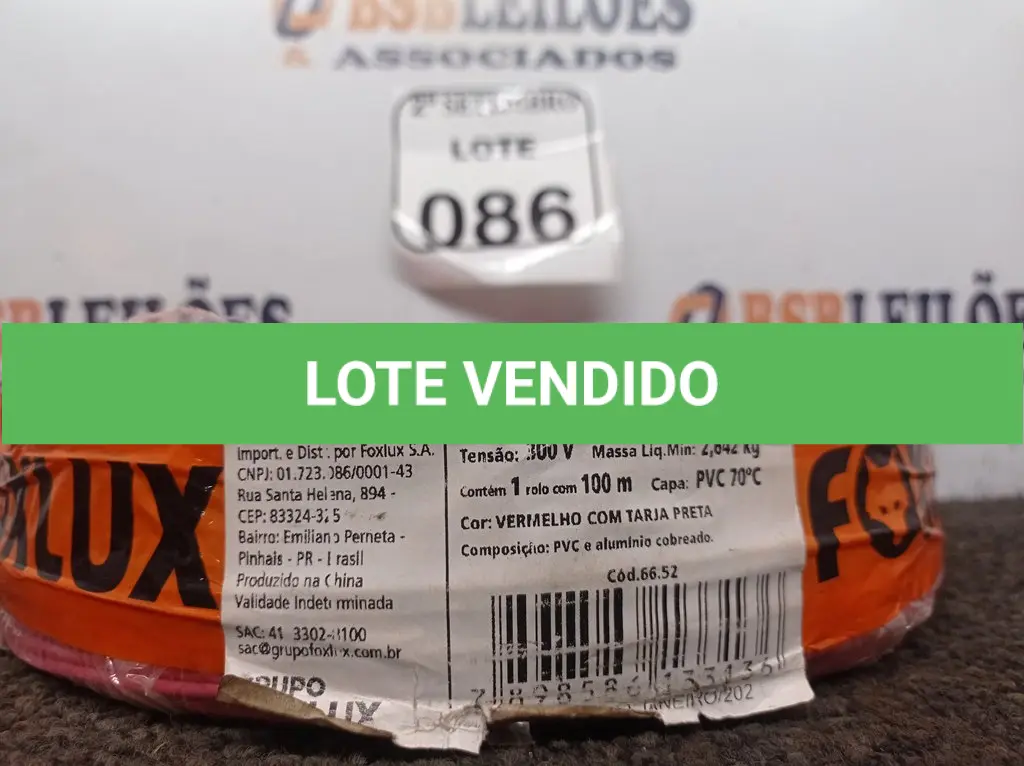 LOTE 086