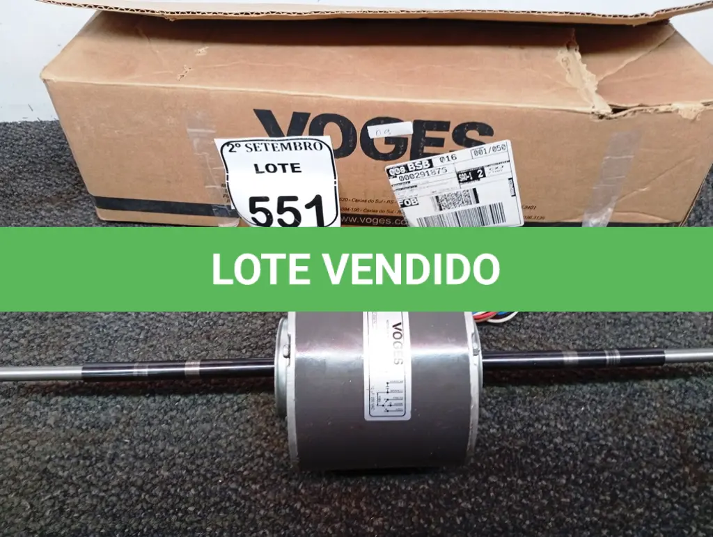 LOTE 551