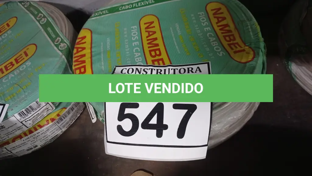 LOTE 547