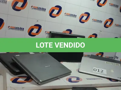 LOTE 012 - 05 NOTEBOOKS MARCAS E MODELOS DIVERSOS, APENAS PARA RETIRADA DE PEÇAS.(NO ESTADO)