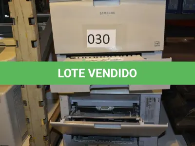 LOTE 030 - 02 IMPRESSORAS MARCA SAMSUNG.(NO ESTADO)