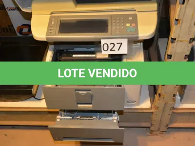 LOTE 027 - 01 IMPRESSORA MARCA HP. (NO ESTADO)