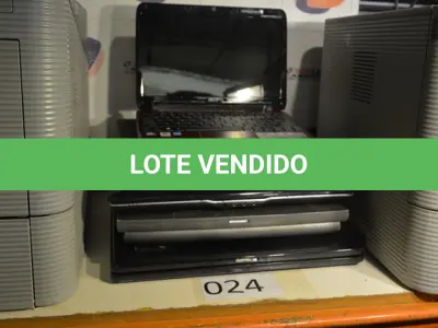LOTE 024 - 06 NOTEBOOKS MARCAS E MODELOS DIVERSOS, APENAS PARA RETIRADA DE PEÇAS.(NO ESTADO)