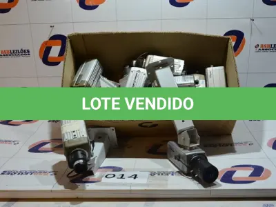 LOTE 014 - 01 LOTE COM CÂMERAS DE SEGURANÇA. (NO ESTADO)