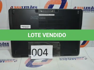 LOTE 004 - 01 NOTEBOOK MARCA DELL.(NO ESTADO)