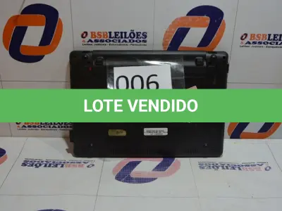 LOTE 006 - 01 NOTEBOOK MARCA ASUS.(NO ESTADO)