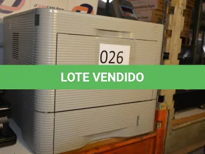 LOTE 026 - 01 IMPRESSORA MARCA SAMSUNG.(NO ESTADO)