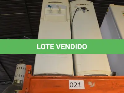 LOTE 021 - 02 BEBEDOUROS PARA GARRAFÃO, SENDO 01 MARCA LIBEL E 01 ADVANCED.(NO ESTADO)