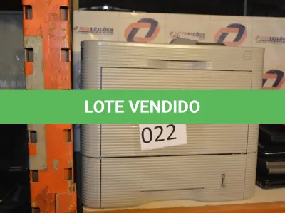 LOTE 022 - 01 IMPRESSORA MARCA SAMSUNG.(NO ESTADO)