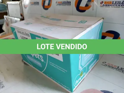 LOTE 023 - 01 CAIXA DE LENÇOS HUMEDECIDOS PAMPERS. (NO ESTADO, NÃO SABEMOS SE FUNCIONA. LEILÃO NÃO TEM GARANTIA E NEM DEVOLUÇÃO.)