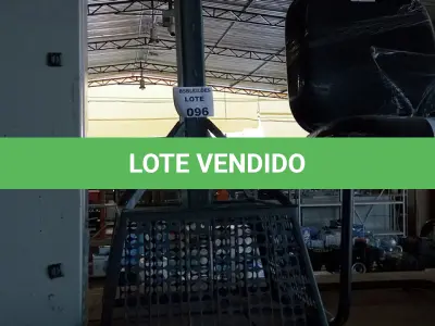 LOTE 096 - 01 LIXEIRA DE FERRO. (NO ESTADO, NÃO SABEMOS SE FUNCIONA. LEILÃO NÃO TEM GARANTIA E NEM DEVOLUÇÃO.)