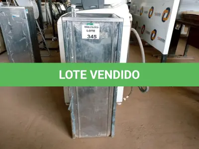 LOTE 345 - 01 BEBEDOURO EM AÇO E INOX INCOMPLETO. (NO ESTADO, NÃO SABEMOS SE FUNCIONA. LEILÃO NÃO TEM GARANTIA E NEM DEVOLUÇÃO.)