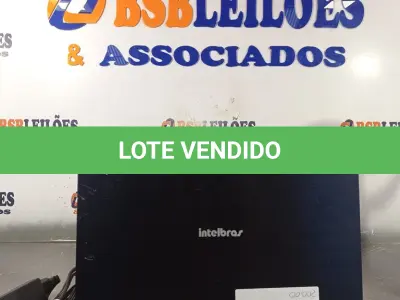 LOTE 053 - 01 NOTEBOOK MARCA INTELBRAS, MEMORIA 4GB, HD 1TB COM DEFEITO NA TELA. (NO ESTADO, LEILÃO NÃO TEM GARANTIA E NEM DEVOLUÇÃO, SUJEITO A POSSÍVEIS AVARIAS VISÍVEIS/OCULTAS E/OU AUSÊNCIA DE COMPONENTES).
