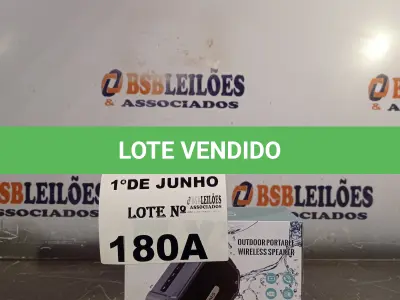 LOTE 180 - 01 CAIXA DE SOM BLUETOOTH MODELO GM5-112. (NO ESTADO, LEILÃO NÃO TEM GARANTIA E NEM DEVOLUÇÃO, SUJEITO A POSSÍVEIS AVARIAS VISÍVEIS/OCULTAS E/OU AUSÊNCIA DE COMPONENTES).