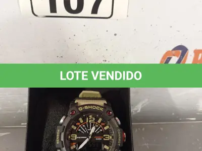 LOTE 107 - 01 RELÓGIO DE PULSO ANALÓGICO. (NO ESTADO, LEILÃO NÃO TEM GARANTIA E NEM DEVOLUÇÃO, SUJEITO A POSSÍVEIS AVARIAS VISÍVEIS/OCULTAS E/OU AUSÊNCIA DE COMPONENTES).