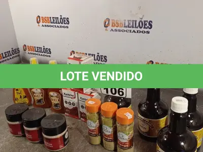 LOTE 106 - 03 CAIXAS DE XANTCLER, SUPLEMENTO ALIMENTAR LIQUIDO, 03 POTES DE MEL, 03 POTES DE SAL ROSA 250G, 03 FRASCOS DE TEMPERO SEM SÓDIO, 03 FRASCOS DE INGLESA LAPON 450ML. (NO ESTADO, LEILÃO NÃO TEM GARANTIA E NEM DEVOLUÇÃO, SUJEITO A POSSÍVEIS AVARIAS VISÍVEIS/OCULTAS E/OU AUSÊNCIA DE COMPONENTES).
