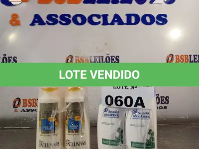 LOTE 060 - 06 FRASCOS DE SHAMPOO ANTICOCEIRA HEAD&SHOUDERS 200ML E 06 FRASCOS DE CONDICIONADOR PANTENE PRO-V BRILHO EXTREMO 175ML. (NO ESTADO, LEILÃO NÃO TEM GARANTIA E NEM DEVOLUÇÃO, SUJEITO A POSSÍVEIS AVARIAS VISÍVEIS/OCULTAS E/OU AUSÊNCIA DE COMPONENTES).