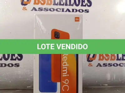 LOTE 087 - 01 TELEFONE CELULAR REDMI 9C. (NO ESTADO, LEILÃO NÃO TEM GARANTIA E NEM DEVOLUÇÃO, SUJEITO A POSSÍVEIS AVARIAS VISÍVEIS/OCULTAS E/OU AUSÊNCIA DE COMPONENTES).