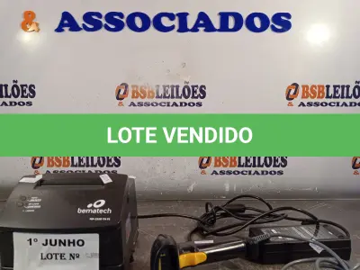 LOTE 468 - 01 IMPRESSORA DE CUPOM MARCA BEMATECH COM FONTE EPSON 24V E 01 LEITOR DE CÓDIGO DE BARRAS. (NO ESTADO, LEILÃO NÃO TEM GARANTIA E NEM DEVOLUÇÃO, SUJEITO A POSSÍVEIS AVARIAS VISÍVEIS/OCULTAS E/OU AUSÊNCIA DE COMPONENTES).