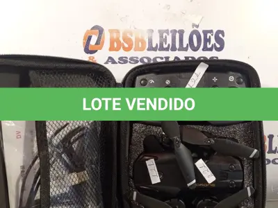 LOTE 089 - 01 DRONE. (NO ESTADO, LEILÃO NÃO TEM GARANTIA E NEM DEVOLUÇÃO, SUJEITO A POSSÍVEIS AVARIAS VISÍVEIS/OCULTAS E/OU AUSÊNCIA DE COMPONENTES).