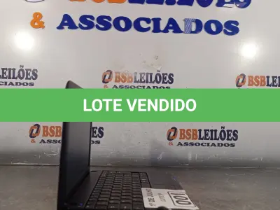 LOTE 001 - 01 NETBOOK NOVADATA, PROCESSADOR ATON, MEMORIA 2GB E HD DE 320GB COM FONTE. (NO ESTADO, LEILÃO NÃO TEM GARANTIA E NEM DEVOLUÇÃO, SUJEITO A POSSÍVEIS AVARIAS VISÍVEIS/OCULTAS E/OU AUSÊNCIA DE COMPONENTES).