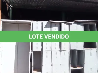 LOTE 508 - 01 ARQUIVO E 03 ARMÁRIOS DE AÇO MARCAS E MODELOS DIVERSOS COM AVARIAS. (NO ESTADO, LEILÃO NÃO TEM GARANTIA E NEM DEVOLUÇÃO, SUJEITO A POSSÍVEIS AVARIAS VISÍVEIS/OCULTAS E/OU AUSÊNCIA DE COMPONENTES).