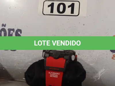 LOTE 101 - 01 RELÓGIO DE PULSO ANALÓGICO. (NO ESTADO, LEILÃO NÃO TEM GARANTIA E NEM DEVOLUÇÃO, SUJEITO A POSSÍVEIS AVARIAS VISÍVEIS/OCULTAS E/OU AUSÊNCIA DE COMPONENTES).