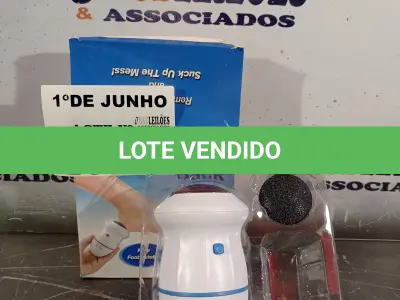 LOTE 260 - 01 MASSAGEADOR PORTÁTIL. (NO ESTADO, LEILÃO NÃO TEM GARANTIA E NEM DEVOLUÇÃO, SUJEITO A POSSÍVEIS AVARIAS VISÍVEIS/OCULTAS E/OU AUSÊNCIA DE COMPONENTES).
