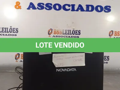 LOTE 049 - 01 NETBOOK NOVADATA, PROCESSADOR ATON, MEMORIA 2GB E HD DE 320GB COM FONTE. (NO ESTADO, LEILÃO NÃO TEM GARANTIA E NEM DEVOLUÇÃO, SUJEITO A POSSÍVEIS AVARIAS VISÍVEIS/OCULTAS E/OU AUSÊNCIA DE COMPONENTES).